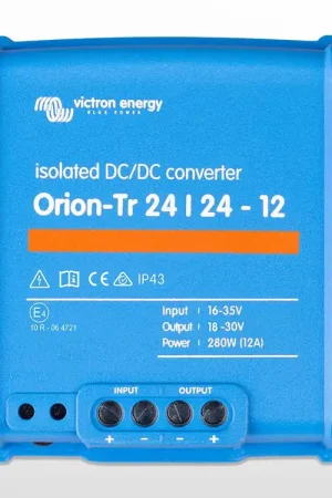 Convertisseur CC isolé Orion-Tr 24/24-12 (280W) Victron (24V / 24V - 12A) Prix Bas