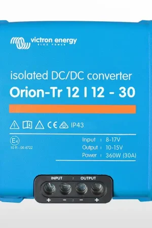 Certifié Convertisseur CC isolé Orion-Tr 12/12-30 (360W) Victron (12V / 12V - 30A)