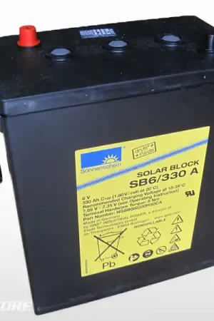 Batterie solaire gel SONNENSCHEIN SB6/ 200A (6V - 200Ah) Seulement Aujourd'hui