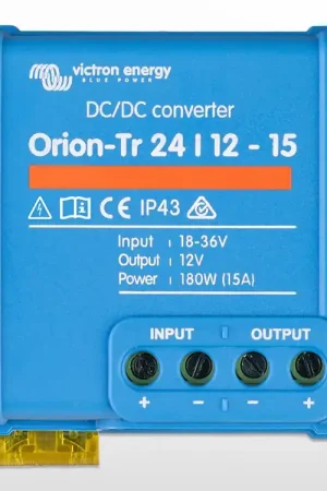 Convertisseur CC non-isolé Orion-Tr 24/12-15 (180W) Victron (24V / 12V - 15A) Super Prix