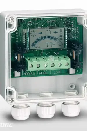 Soldes Régulateur solaire STECA étanche PR 2020 (20A - 12 / 24V)
