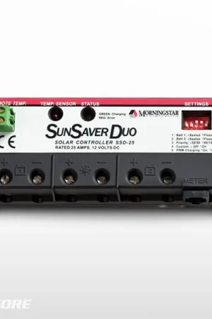 Régulateur MORNINGSTAR SunSaver Duo SSD 25 (25A - 12V) Must-Have